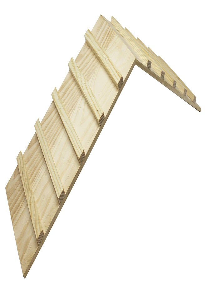 Pulse Brands Wood Bridge for Small Animal Cage or Habitat - Guinea Pigs, Ferrets, Chinchillas, Hedgehog, Dwarf Rabbits and Other Small Animals - Image 1